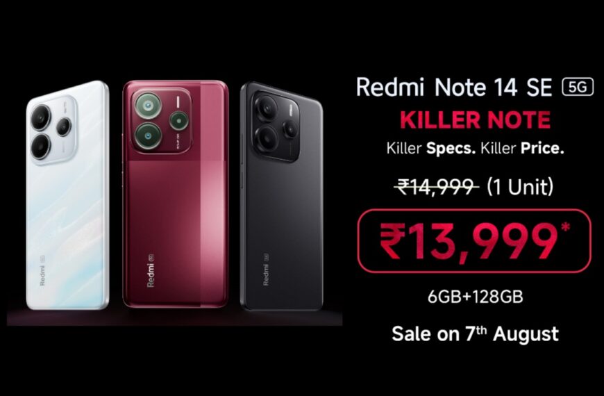 Redmi Note 14 SE 5G : 50MP Camera + 5100mAh Battery - Redmi Launches Powerhouse at ₹13,999!