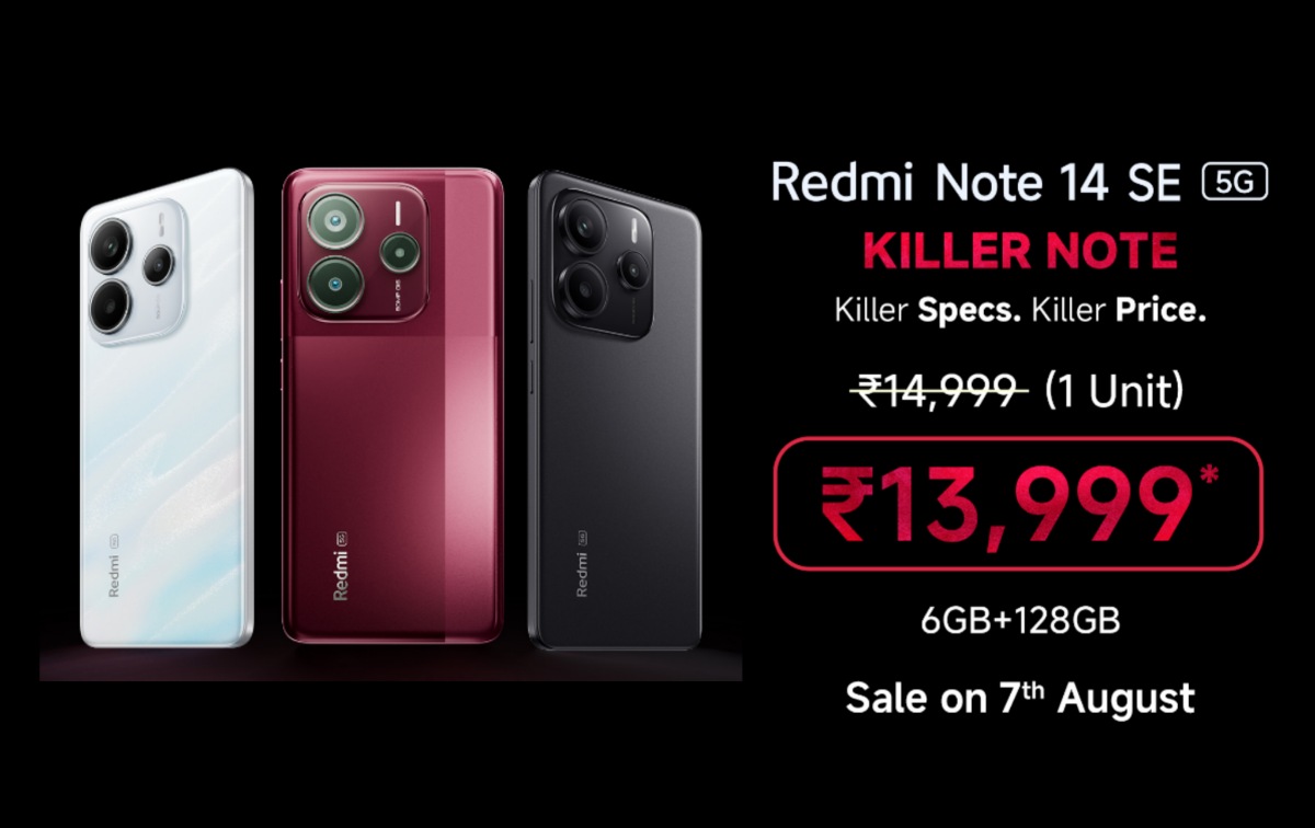 Redmi Note 14 SE 5G : 50MP Camera + 5100mAh Battery - Redmi Launches Powerhouse at ₹13,999!